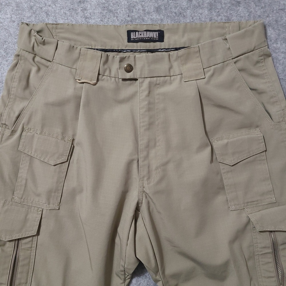 Blackhawk Tactical Pants Mens 40/32 Khaki Lightweight Ripstop Cargo